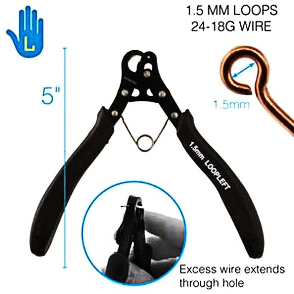 LEFT HAND Loopers -The Beadsmith 1-Step Looper Pliers - Picture 3 of 3